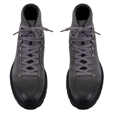 Keid Antrasit Erkek Süet Bağcıklı Bot