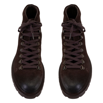 Keid Kahve Erkek Süet Bağcıklı Bot