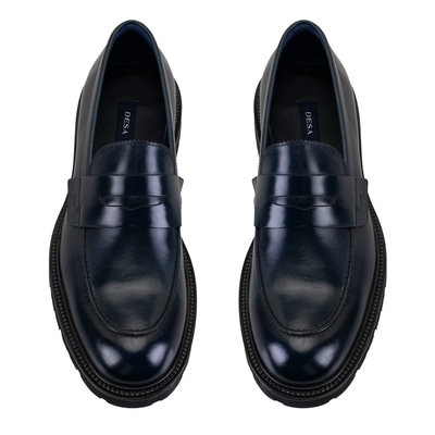 Kienna Lacivert Erkek Günlük Deri Loafer