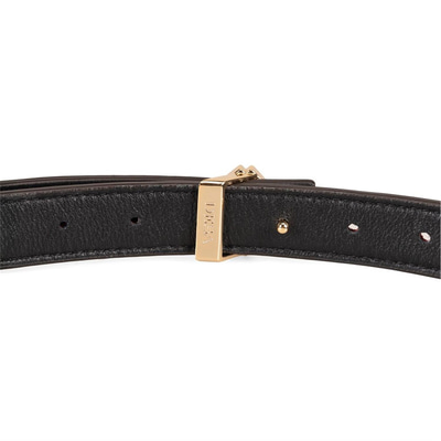 Kieran Bordo Kadın Çift Taraflı Deri Kemer