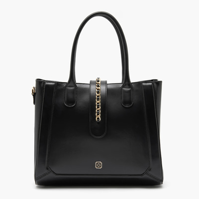 Kinsey Siyah Kadın Deri Omuz Çantası