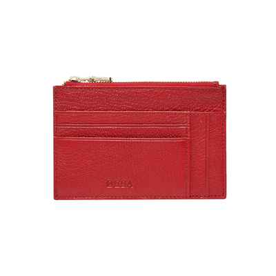 Kırmızı Adore Kadın Deri Kartlık