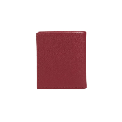 Kırmızı D Logolu Kadın Deri Cüzdan