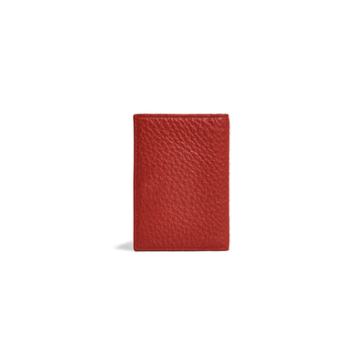 Kırmızı Fidel Deri Kartlık
