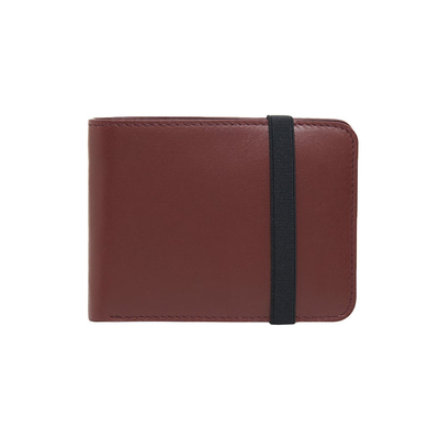 Kırmızı Galeno Erkek Deri Kartlık