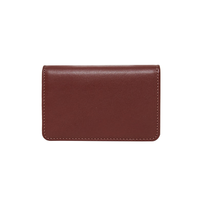 Kırmızı Leandro Deri Kartlık