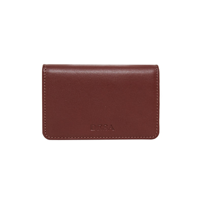 Kırmızı Leandro Deri Kartlık