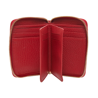 Kırmızı Star Deri Cüzdan