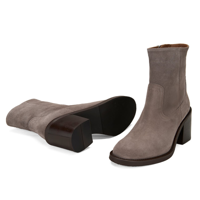 Kovisane Bej Kadın topuklu Süet Bot
