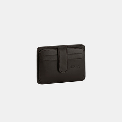 Koyu Kahve Unisex Deri Kartlık