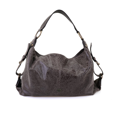 Krista Kahve Kadın Deri Omuz Çantası