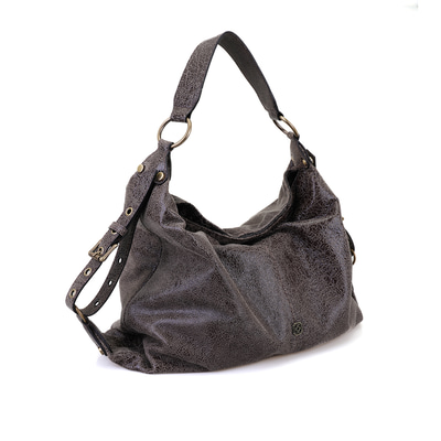 Krista Kahve Kadın Deri Omuz Çantası