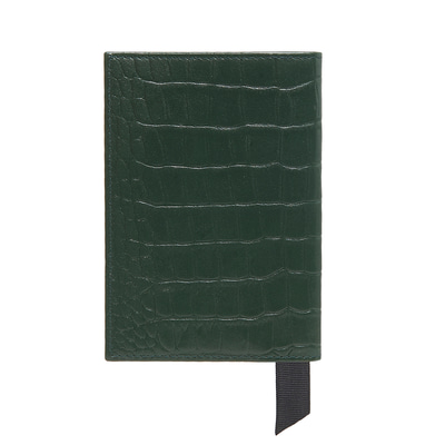 Kroko Baskılı Deri Pasaportluk