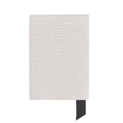 Kroko Baskılı Deri Pasaportluk