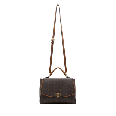 Kyle Kahve Monogram Kadın El Çantası