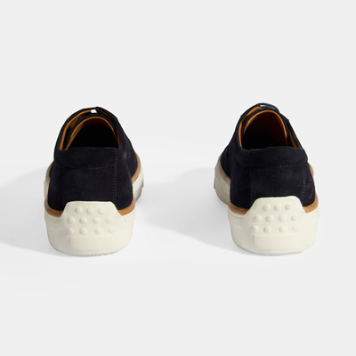 Lacivert Erkek Bağcıklı Süet Günlük Ayakkabı