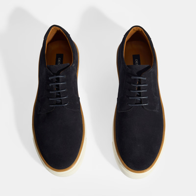 Lacivert Erkek Bağcıklı Süet Günlük Ayakkabı