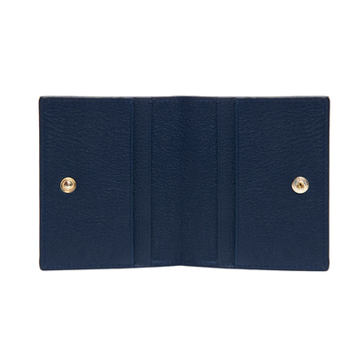 Lacivert Vesper Erkek Deri Kartlık