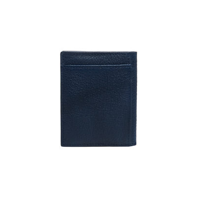 Lacivert Vesper Erkek Deri Kartlık