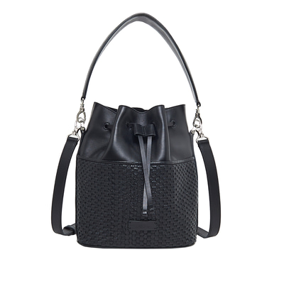 Lalla Kadın Örgülü Deri Omuz Askılı Çanta