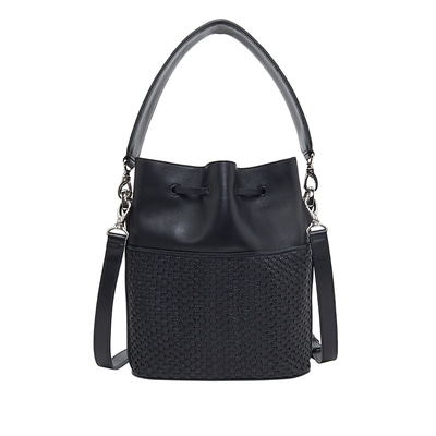 Lalla Kadın Örgülü Deri Omuz Askılı Çanta