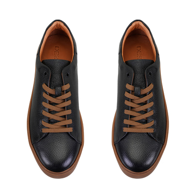 Larry Siyah Erkek Deri Günlük Ayakkabı