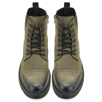 Latoya Haki Erkek Nubuk Deri Bot