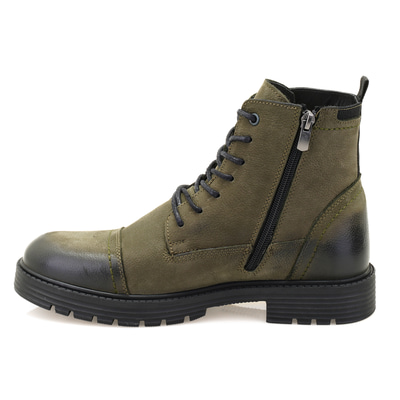 Latoya Haki Erkek Nubuk Deri Bot