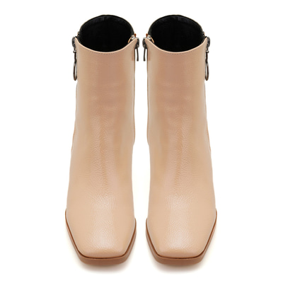 Laura Krem Kadın Topuklu Bot