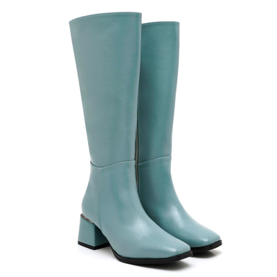 Lavina Turkuaz Kadın Topuklu Çizme