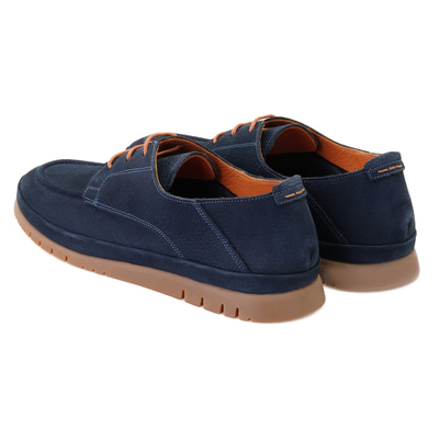 Layla Lacivert Erkek Deri Günlük Ayakkabı