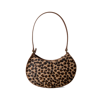 Leana Kahve Leopar Baskılı Kadın Çanta