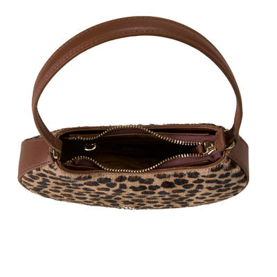 Leana Kahve Leopar Baskılı Kadın Çanta