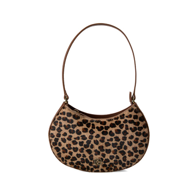 Leana Kahve Leopar Baskılı Kadın Çanta