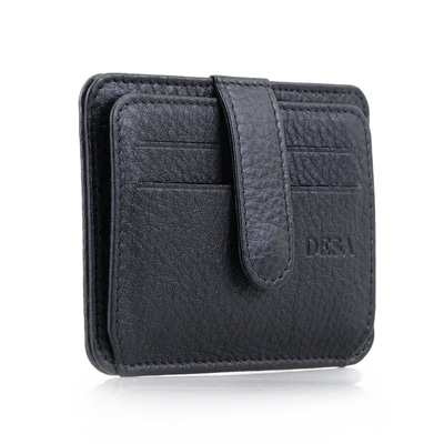 Lenora Siyah Erkek Deri Kartlık