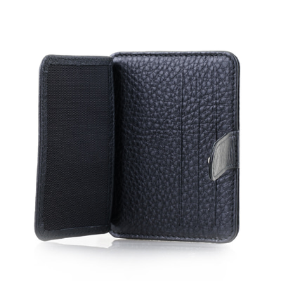 Lenora Siyah Erkek Deri Kartlık