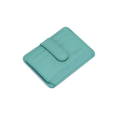 Lenora Yeşil Kadın Deri Kartlık