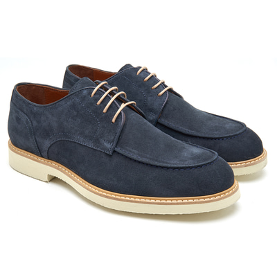 Leo Lacivert Erkek Süet Deri Günlük Ayakkabı