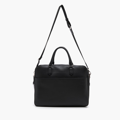 Leoda Siyah Erkek Deri Evrak Çantası