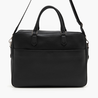 Leoda Siyah Erkek Deri Evrak Çantası