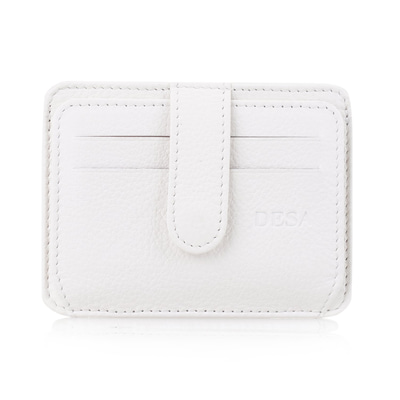 Lerona Beyaz Deri Kartlık