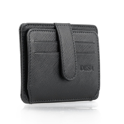 Lerona Siyah Deri Cüzdan