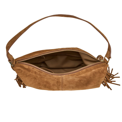 Letisya Taba Kadın Püsküllü Süet Çanta