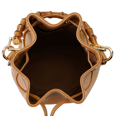 Lexy Taba Kadın Bambu Askılı Deri Omuz Çantası