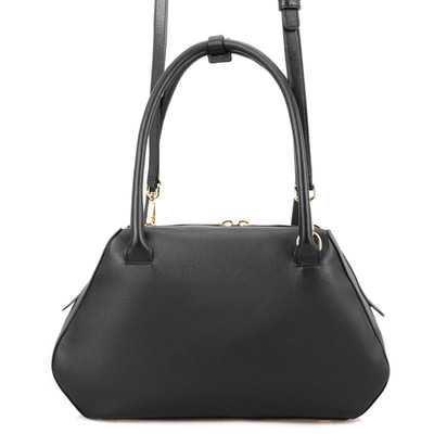 Lillesol Siyah Kadın Deri Omuz Çantası