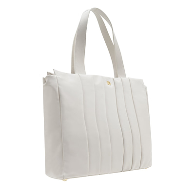Lily Beyaz Kadın Deri Omuz Askılı Çanta