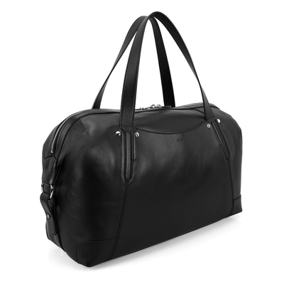 Lincoln Siyah Erkek Deri Seyahat Çantası