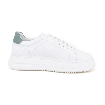 Lindon Beyaz Erkek Deri Spor Ayakkabı