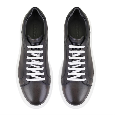 Lindon Gri Erkek Deri Spor Ayakkabı