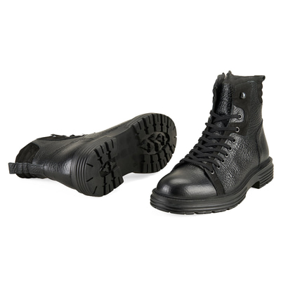 Linia Siyah Erkek Deri Bot